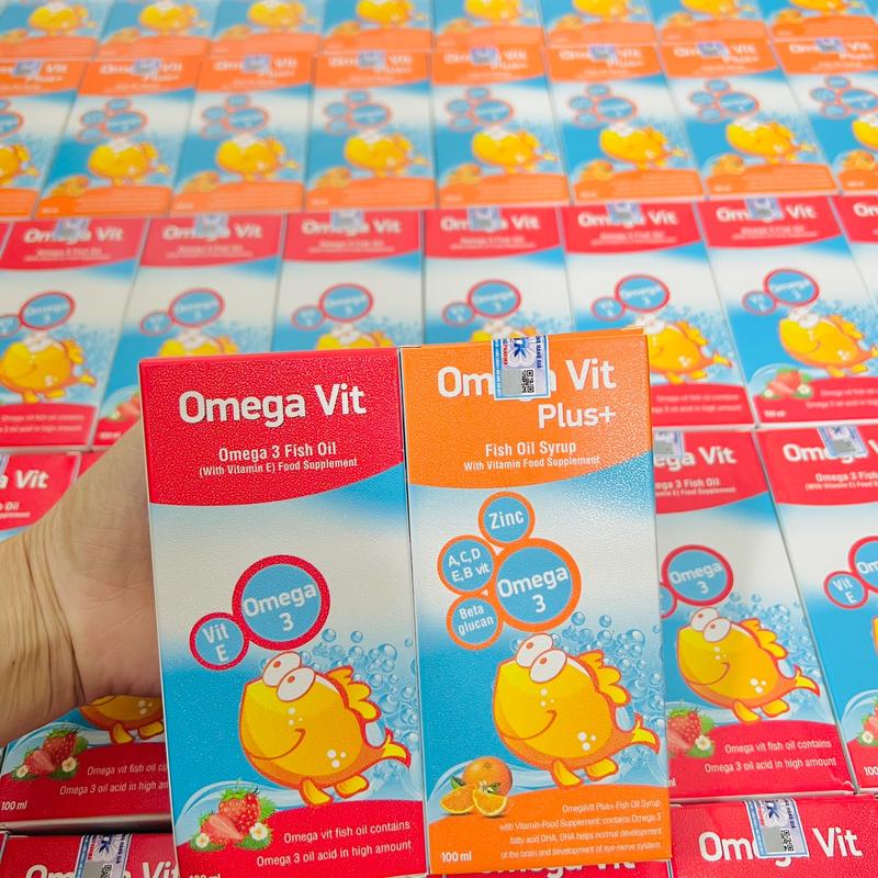 Omega Vit phát triển não bộ và thị lực - Dùng cho trẻ từ sơ sinh - Dạng uống 2