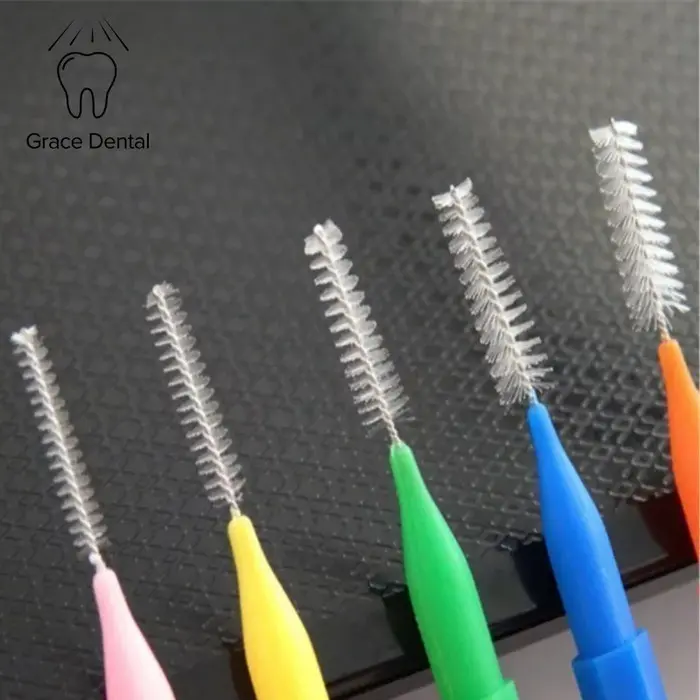 10 pcs Interdental Brush 10 pcs / Tusuk Gigi Ortho / Sikat Gigi Behel