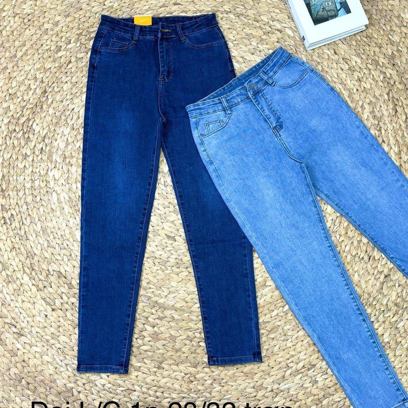 ( BIGSIZE ) QUẦN JEANS DÀI 45-78kg CO GIẢN, QUẦN BÒ ÔM 1 NÚT KIỂU CÀO XƯỚT NHẸ 2