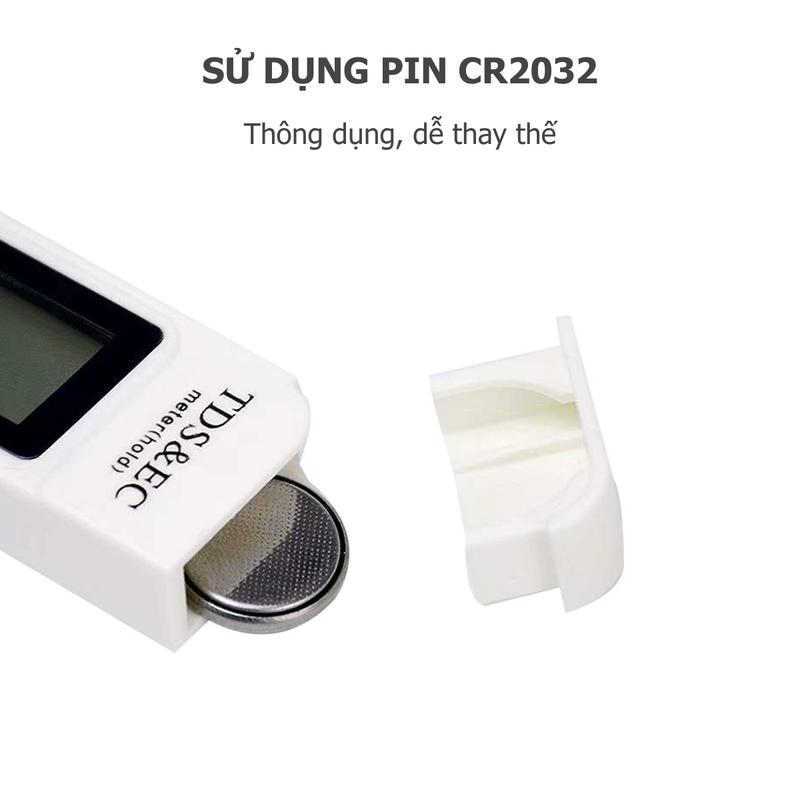 Bút Đo TDS EC Kiểm tra chất lượng nước, Độ chính xác cao, Dễ dàng sử dụng và bảo quản - Avtrend store 4