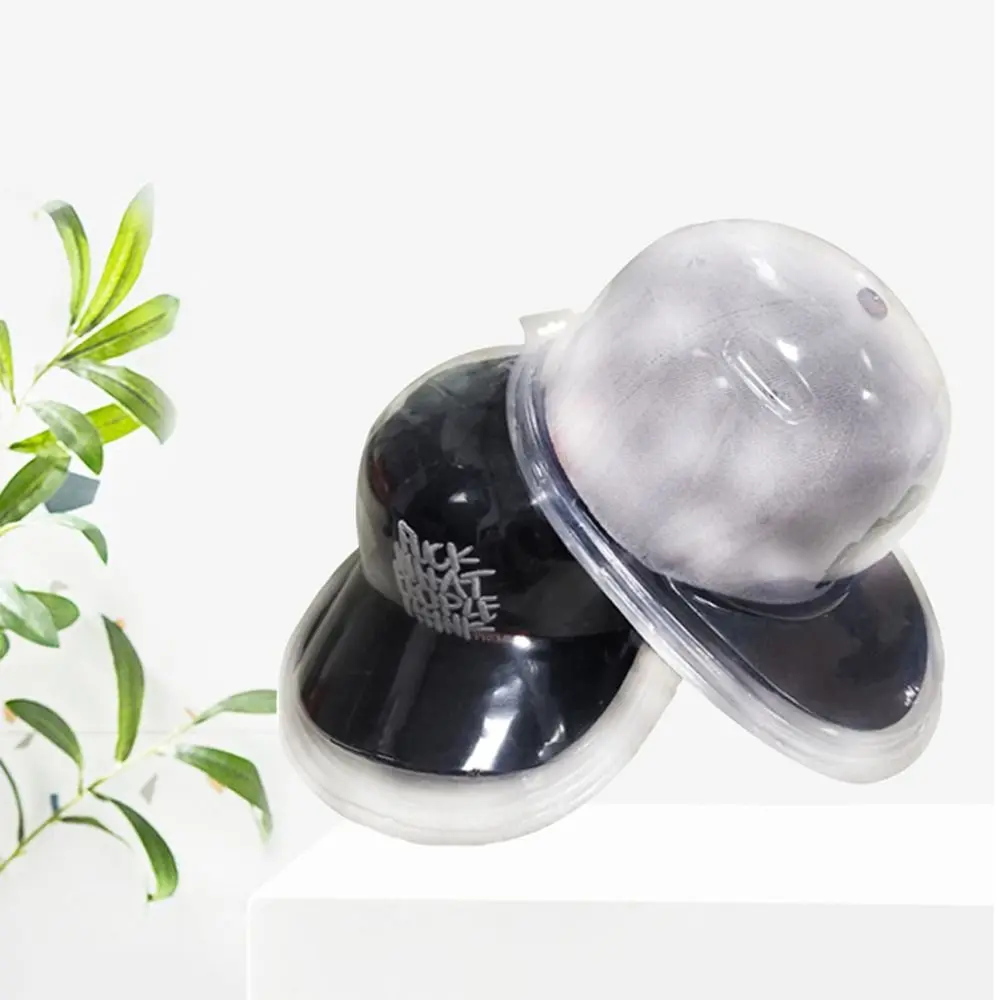 Duable Dust-proof Flat Brim Hat Curved Hat Storage Case Cap Display Case Baseball Cap Display Box Hats Storage Box