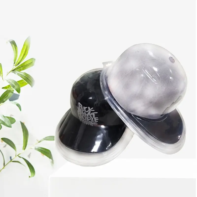 Hộp trưng bày mũ bóng chày, chất liệu nhựa, trong suốt, chống bụi, hộp đựng mũ cong, hộp trưng bày mũ, hộp đựng mũ 1