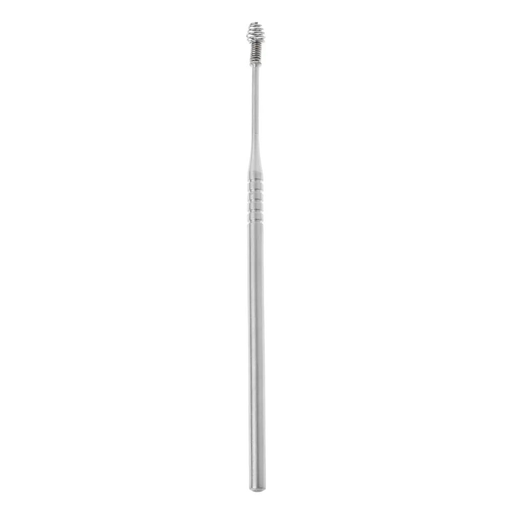 LESHE Stainless Steel Earpick Portable Spiral Spring Ear Clean Small Gadget Tool Gift for Women Men Ears Cleaning Remover Tool