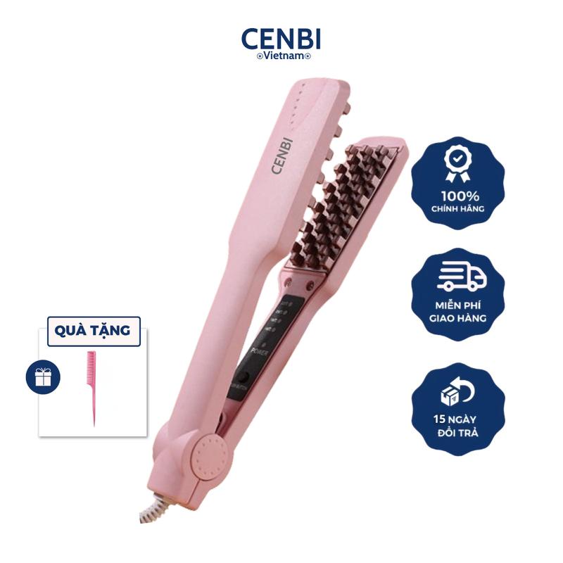 Máy bấm phồng chân tóc CENBI chân vuông máy dập phồng tóc 4 mức độ chỉnh nhiệt