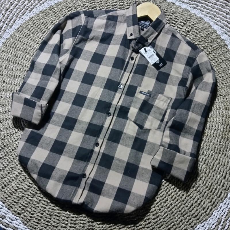 KEMEJA FLANEL JUMBO LENGAN PANJANG PREMIUM 4