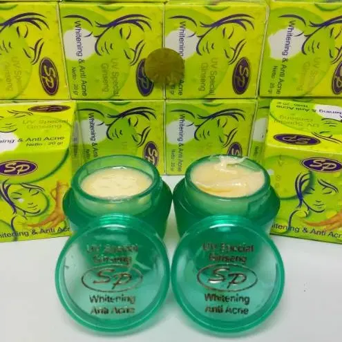 [ 12pcs ] Cream SP Special UV Ginseng Cream Siang & Malam