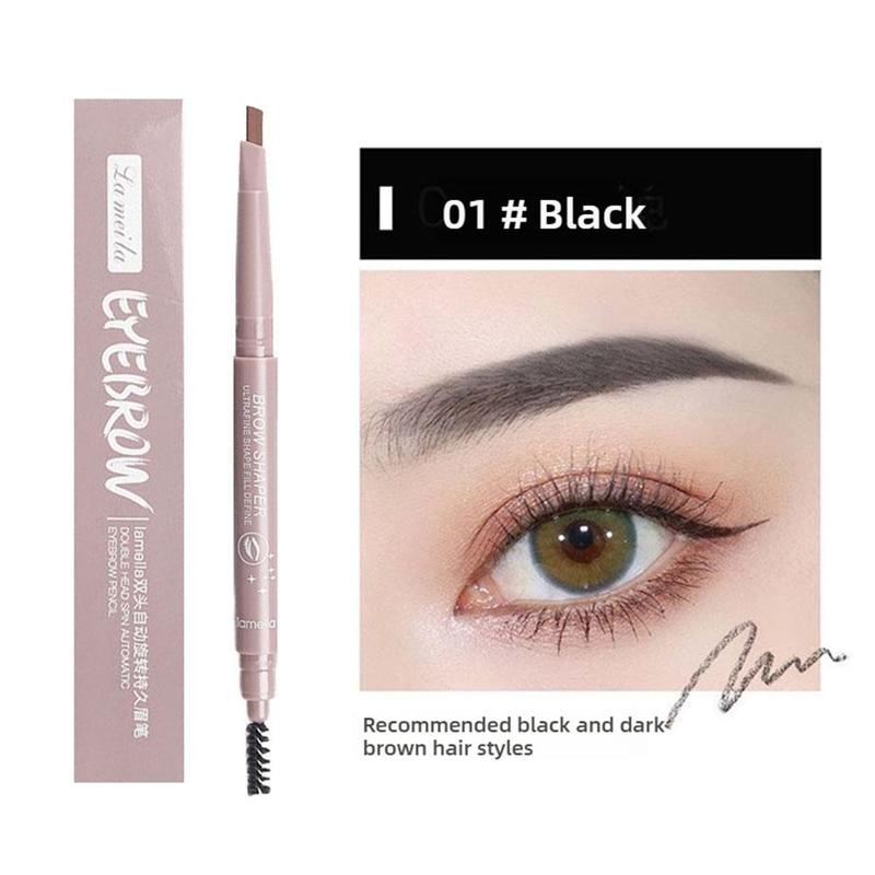 0.3g Double Headed Eyebrow Pencil With A Thin Tip Waterproof And Not Easily Smudged It Automatically Rotates Naturally Without Fading Suitable For Beginners 5