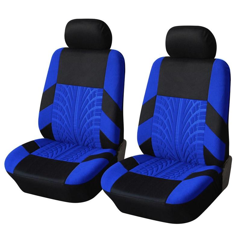 Universal Car Seat Protective Cover for 2 Front Seats, 2 Sets Breathable Car Seat Cover, Comfortable Car Seat Protector, Car Interior Accessory 0