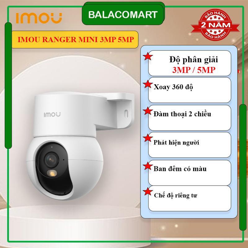 Camera IMOU Ranger Mini 3MP 5MP chính hãng bảo hành 2 năm
