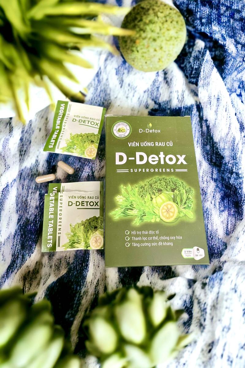 Product Introduction of VIÊN UỐNG RAU CỦ D DETOX 4