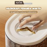 Gambar TP Focat Tempat Penyimpanan Makanan Kucing Anjing Ekstra Besar Keluar Otomatis E18-E26 Automatic Pet Food Dispenser - Trans Besar - Putih dari Focat Indonesia Kab. Tangerang 3 Tokopedia