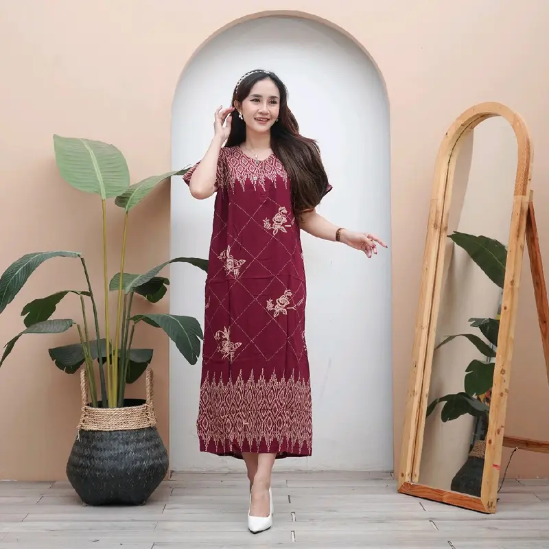 [ BISA PILIH MOTIF ] Daster Rayon Kekinian 100 Ribu Dapat 5 Pcs Paket Usaha Busui Kancing Depan 3