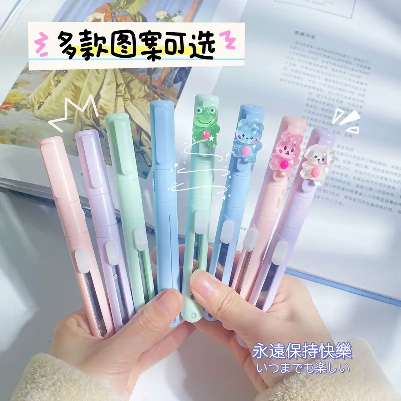 Kéo gấp, mini đầy màu sắc, để cắt lều cầm tay, Dao khắc mini, Dao cắt tiện ích để cắt giấy 5