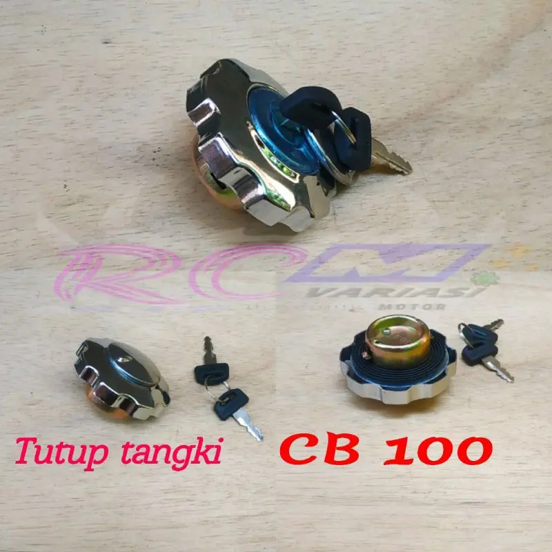 Tutup tangki cb100 cb125 Win japstyle motor custom crome 0
