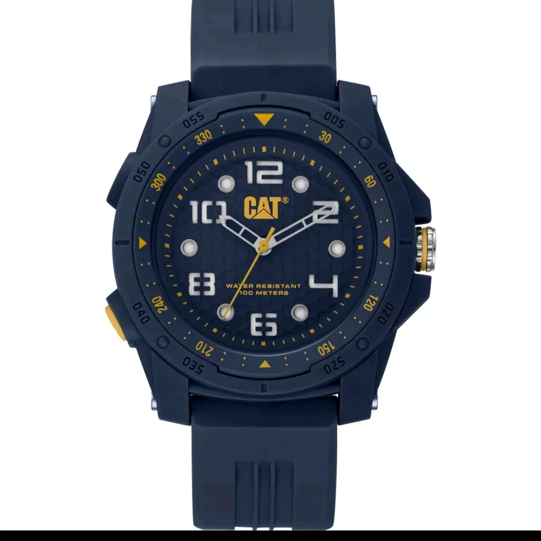 JAM TANGAN PRIA CATERPILLAR CAT LP.160.26.636 Analog Rubber