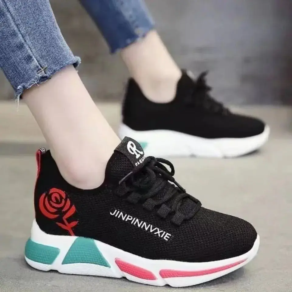 2025 Summer Women's Canvas Sneakers | Lightweight Breathable Mesh & Vulcanized Sole, Ergonomic Non-Slip Design for Casual & Outdoor Activities