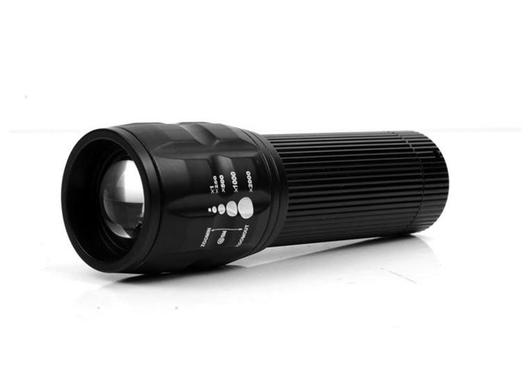 Product Introduction of 1pcs Mini Torch Practical 2000 Lumens Waterproof Lanterna Torch Zoomable Mini LED Cree Flashlight Light Lamp For Camping Fishing 6