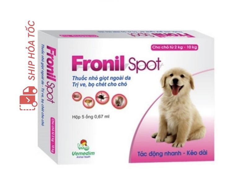 Product Introduction of Ống Nhỏ Gáy Fronil Spot Diệt Ve Rận Bọ Chét Cho Chó Mèo 1
