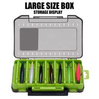 Gambar Vinnatsu 3 Warna  Two Sided Plastic Lure Case Box Lure Box Umpan Pancing Metal Jig Box 14 Slot Mini Kotak Umpan - Hijau dari Vinnatsu official Kab. Tangerang 2 Tokopedia