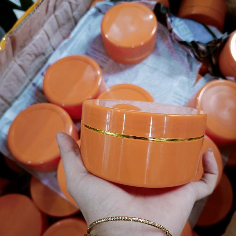 (Combo 5) hủ đựng kem body 250gr viền vàng( Tính cả hủ)DK:10CM, CAO:5CM, LÒNG: 3.7cm) 9