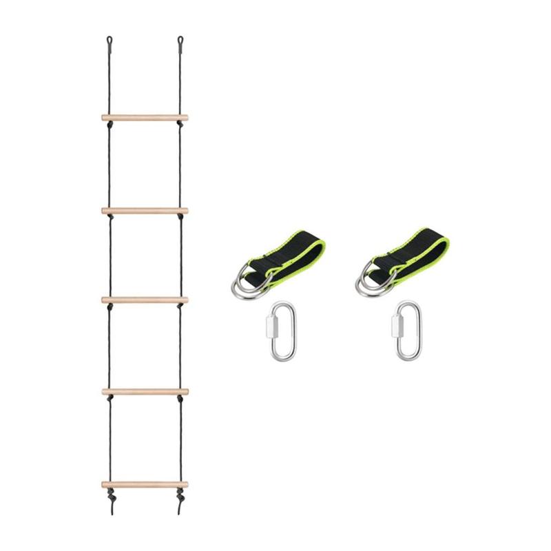 Climbing Rope Ladder Lightweight 5 Sections for Indoor Boys and ...