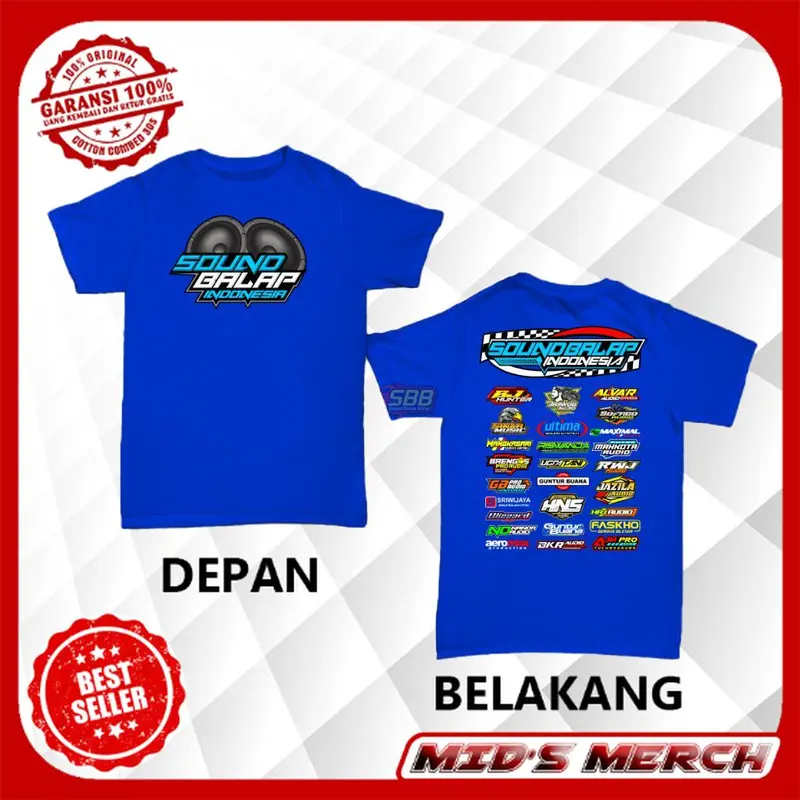 MM - Baju KAOS ANAK SOUND SYSTEM SOUND BALAP INDONESIA Audio Horeg Anak 1-14 Tahun Laki Premium Distro Katun | Cotton Combed 30s 3