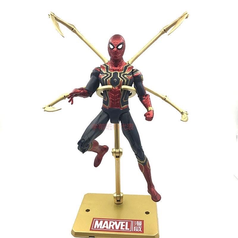 Mô hình người nhện Spiderman - Marvel ( có khớp cử động có đèn led) chi tiết sắc nét 1