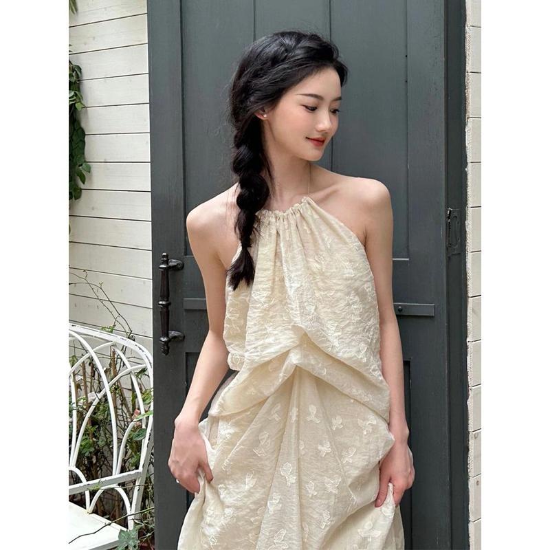 Đầm yếm vintage Athena Dress by Jane