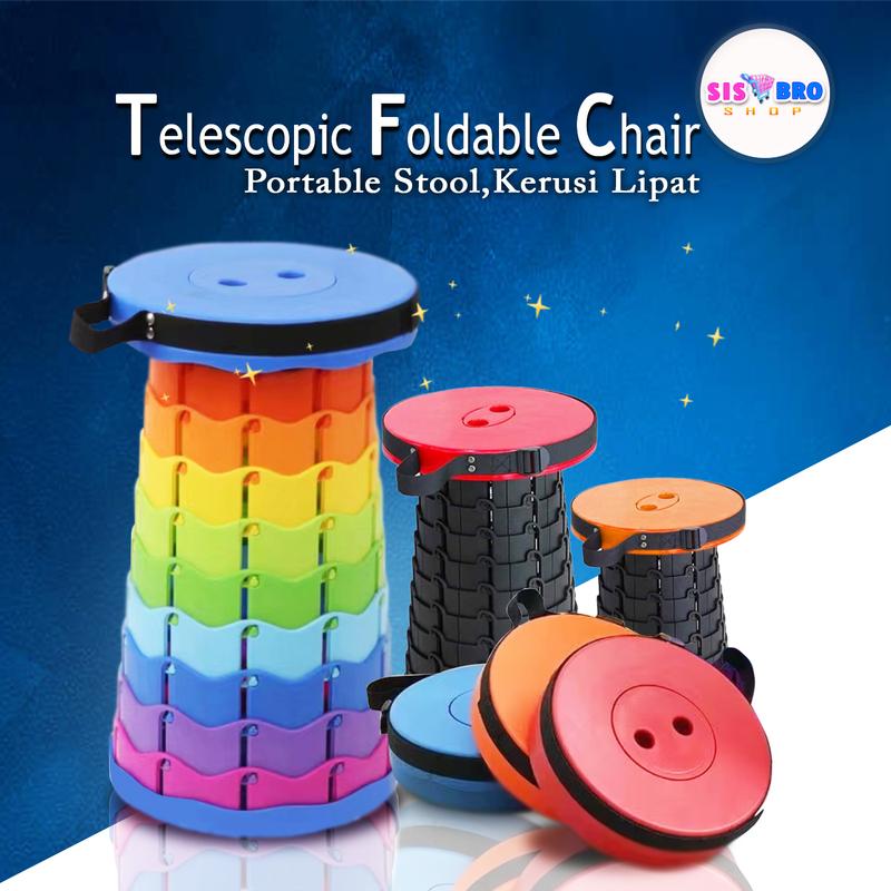 Sis n Bro Shop Telescopic Foldable Camp Collapsible Chair Travel ...