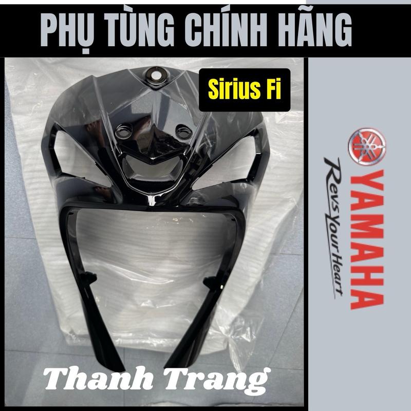 Mặt nạ Sirius Fi màu đen, cánh yếm ngoài Sirius Fi đen [CHÍNH HÃNG YAMAHA]