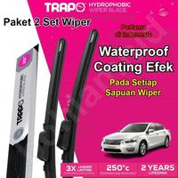 Gambar Wiper Mobil Teana J31 TRAPO Hydrophobic Permanent Waterproof Coating 2Pcs Kanan-Kiri - 24 20 dari bohlamhid Kota Tangerang 1 Tokopedia