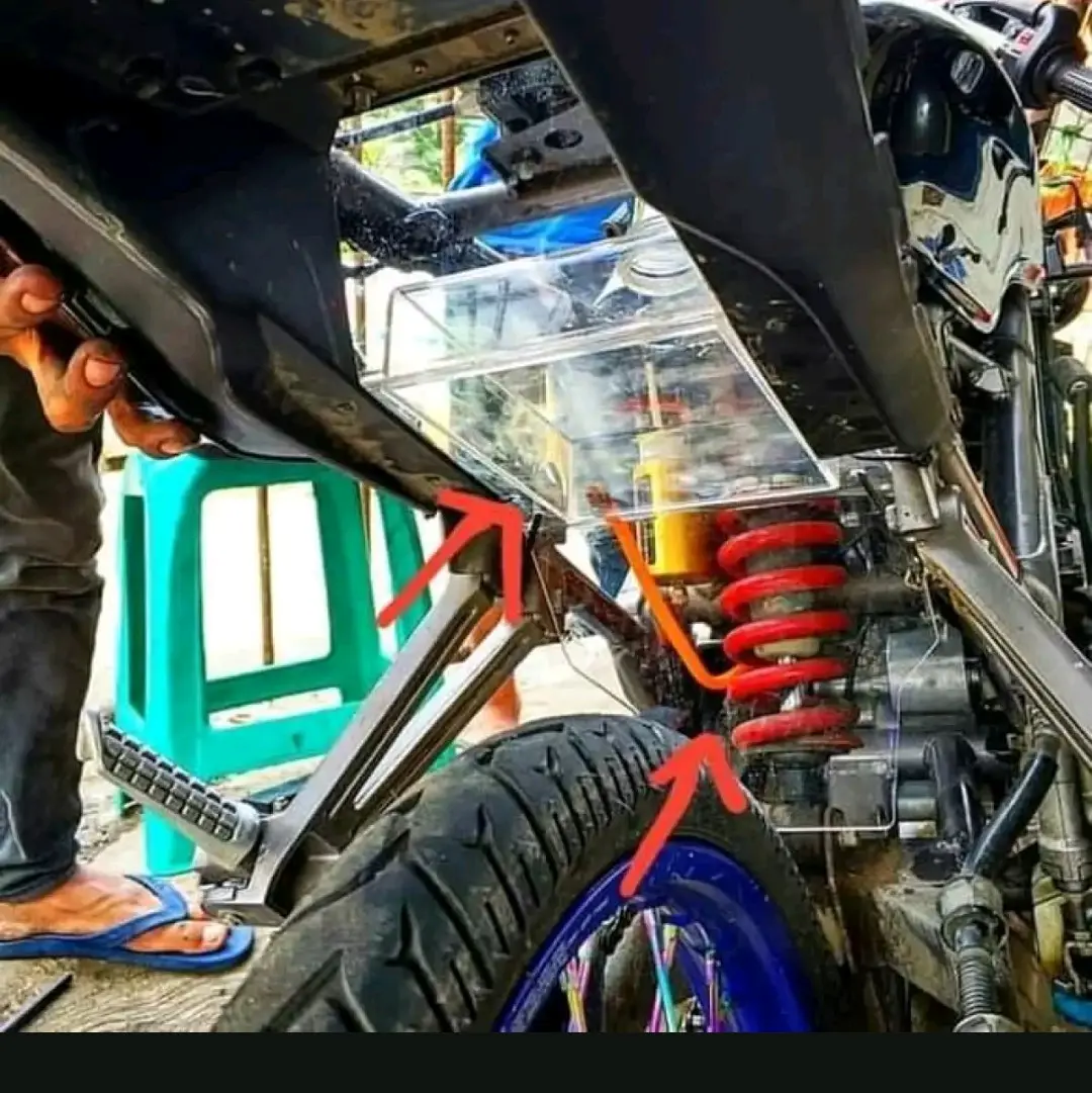 mika akrilik kolong ninja rr