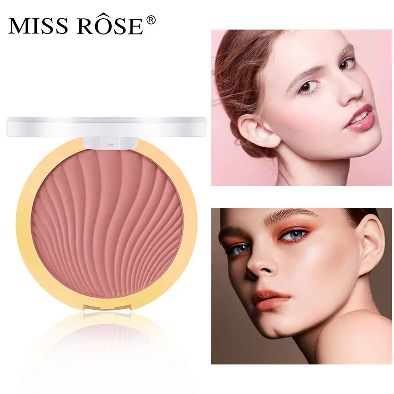 MISS ROSESix shades of matte blush, natural rouge, blush, nude makeup, and brightening powder