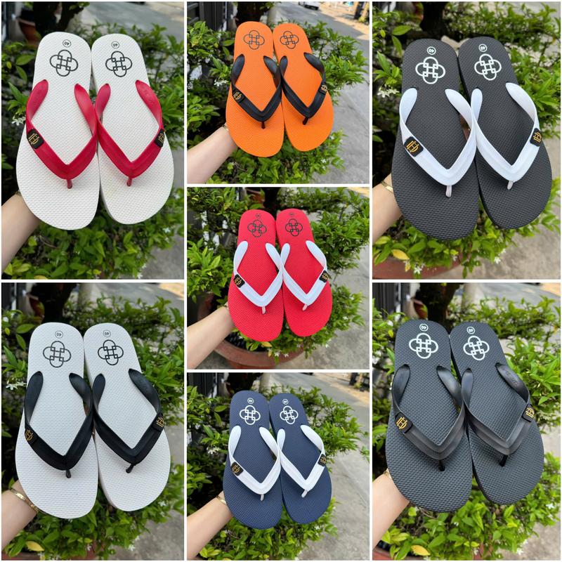 Dép lào thái LOGO HD chất liệu cao su loại 1 - dép nam đế bằng - dép tông nam ( NHIỀU MÀU SẮC ) GiàY