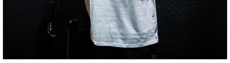 Product Introduction of Summer Sleeveless T-Shirt Vest For Men, Loose And Trendy Brand Ins, Large Size, Camisole, Half Sleeved, American Sports Short Sleeved T-Shirt 8