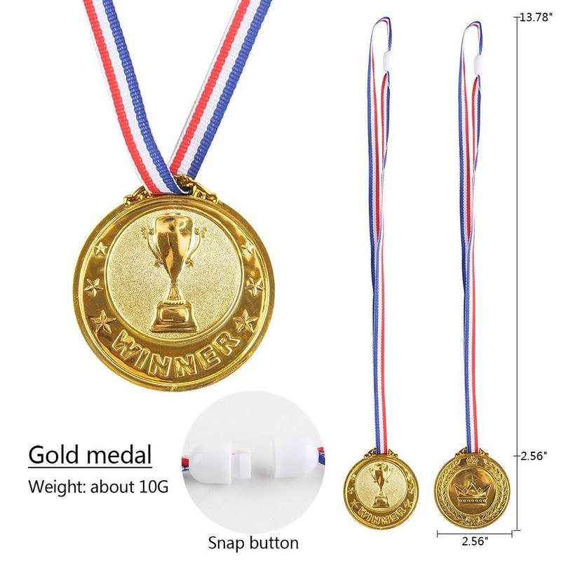 Product Introduction of Soccer Ear Champion Medal Award Prop 65cm Diameter D0T2 28