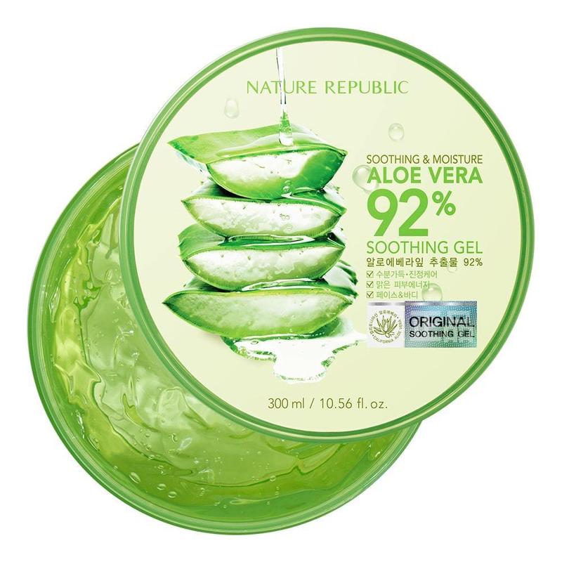 GEL DƯỠNG ẨM LÔ HỘI NATURE REPUBLIC ALOE VERA 92%