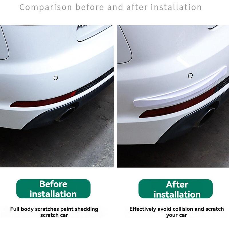 Universal Anti-collision Car Door Corner Bumper Guard, Car Front & Rear Corner Bumper Decorative Sticker, Car Exterior Accessories, Vehicle, Automotive 3