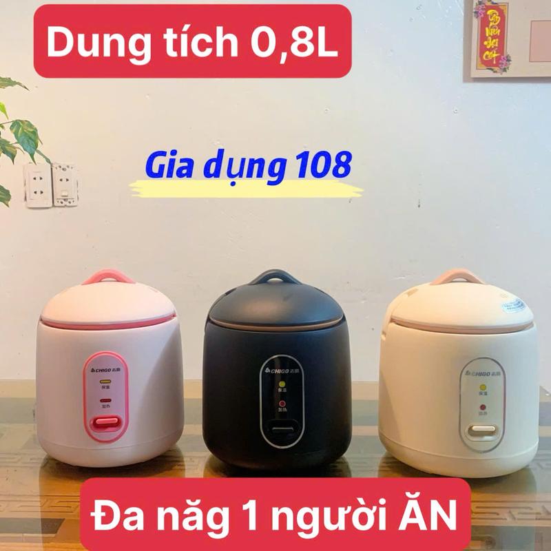 Nồi Cơm Điện Chính Hãng Chigo, Nồi Lấu Đa Năng, Nấu Cơm, Hầm Cháo, Hấp Xào Luộc Siêu Tiện Lợi Cooker Nấu Ăn đồgiadụng nộiđịatrungquốc noicomdien noicom mini nấu ăn nhanh loại eu