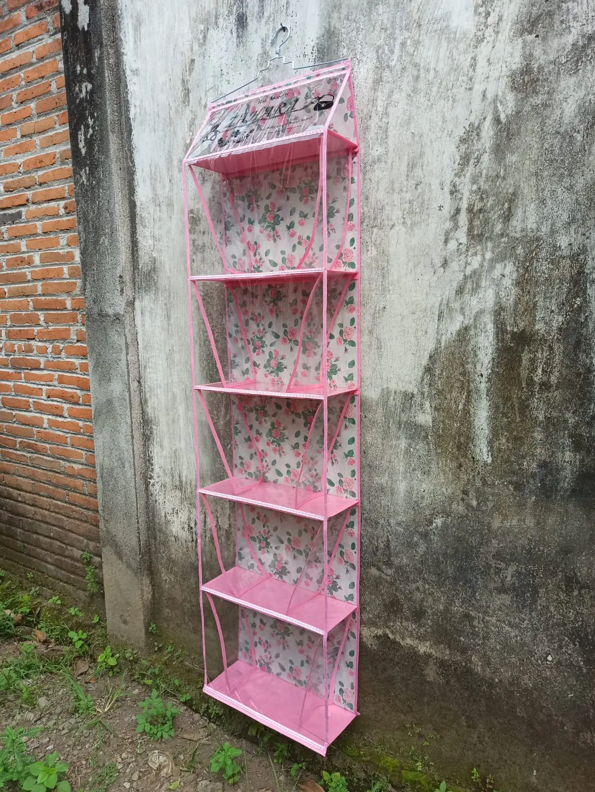RAK TAS GANTUNG KARAKTER ZAHARA JUMBO 170CM PINK BUNGA