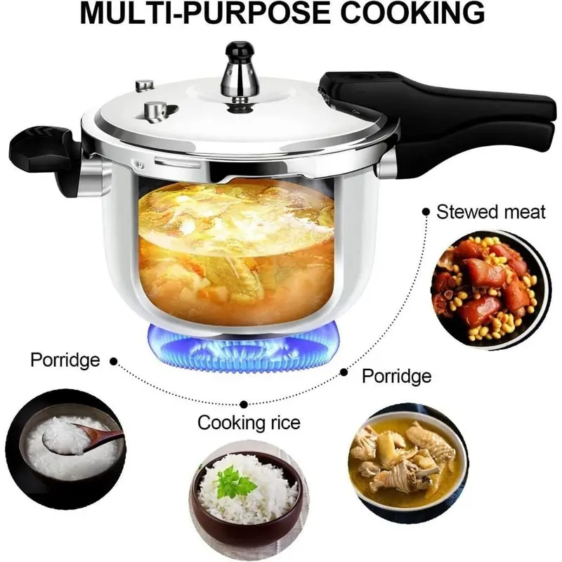 MOEGEN Presto Stainless Steel 4 Liter Pressure Cooker 6