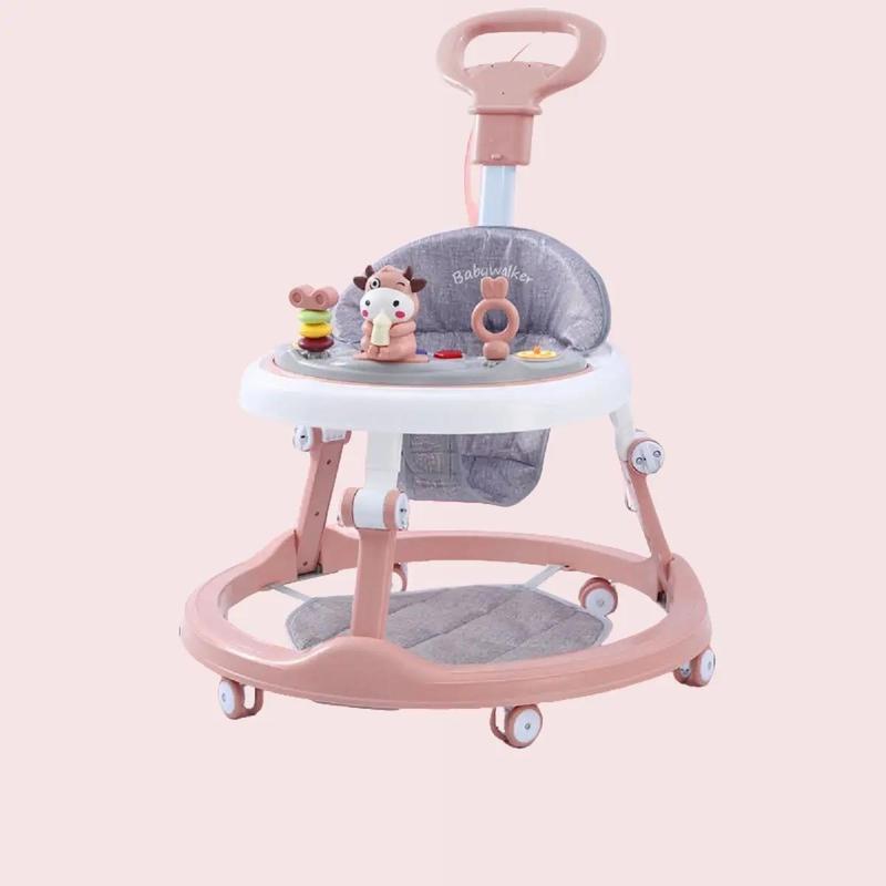 [MẪU MỚI] Xe Tròn Tập Đi Có Bàn Ăn Dặm Có Đèn Có Nhạc Lót Chân Cán Đẩy Cho Bé 6 Tháng Tuổi - MẪU MỚI Thiết kế đẹp mắt và chắc chắn HÀNG ĐẨY ĐỦ  Xe Tập Đi Voi xe tap  đi xe  tròn  xe  đẩy xe  tập baby walker ghế tập xe  tròn lưới  ngồi xe  tập xe  lắp