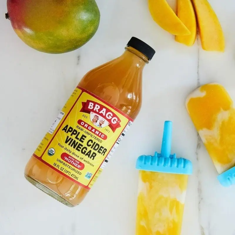 Giấm Táo Hữu Cơ Bragg 946ml USA Chua - Đặc biệt từ Mỹ apple  cider 4