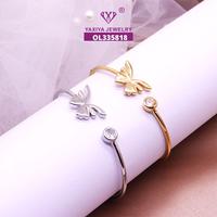 Gambar Yaxiya Gelang Wanita Butterfly Kupu Fleksibel Aksesoris 995 - Gold dari YAXIYA JEWELRY Kota Administrasi Jakarta Barat 4 Tokopedia