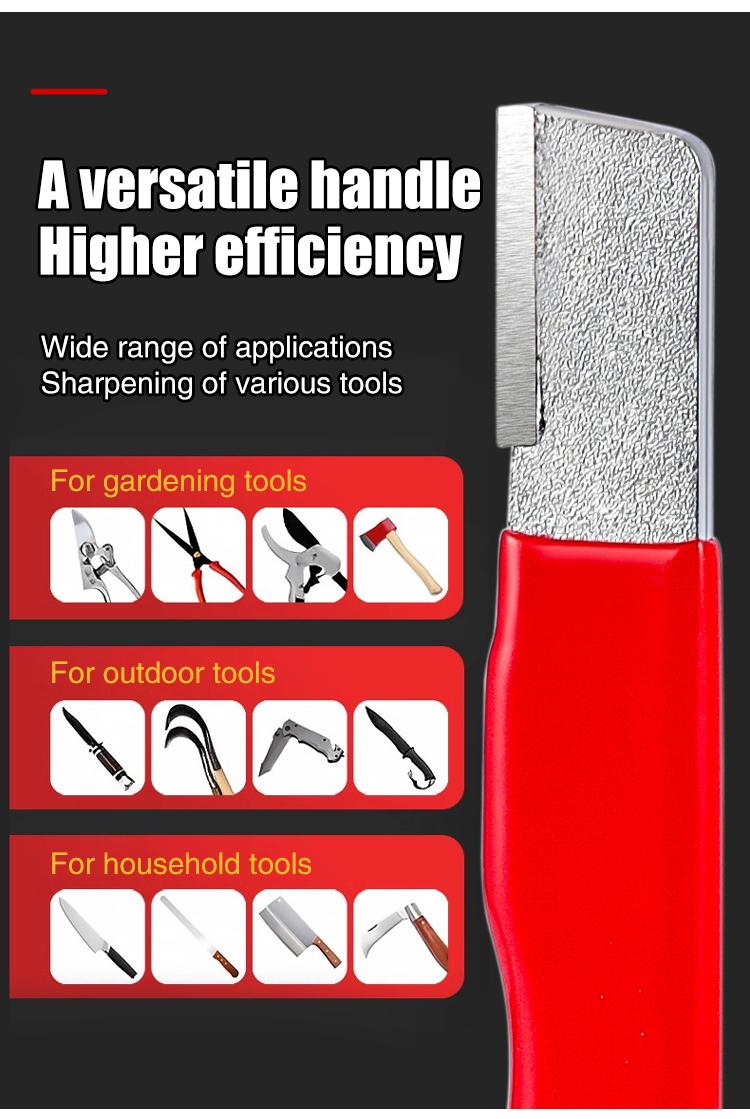 Product Introduction of Multifunctional mini portable manual fast open edge handheld alloy steel knife sharpener 7