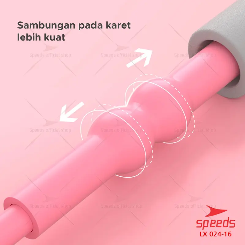 SPEEDS Tali Yoga Tali Fitness Gym Olahraga Kelenturan Pilates Latihan Pull Rope 024-16 2