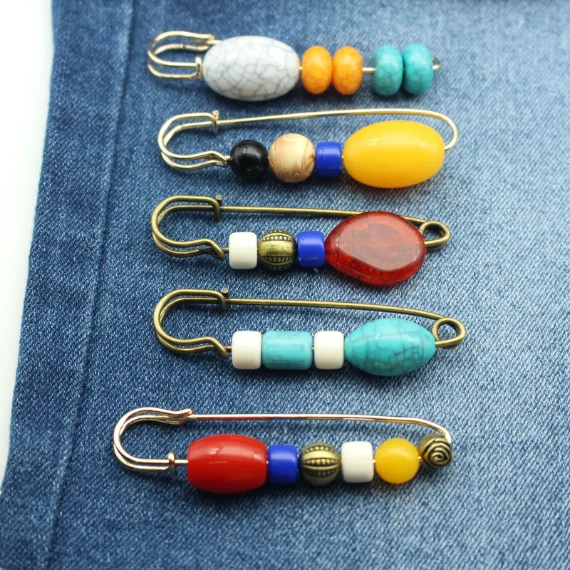Ghim Cài Áo Cài Áo, Cỡ Lớn, Thời Trang, Phong Cách Cổ Điển Thích Hợp Cho Áo Len, Khăn Quàng Cổ Và Cardigan, Phụ Kiện Tự Làm, Được Làm Bằng Resin Và Acrylic Nhiều Màu Sắc 0