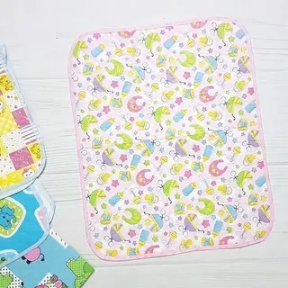Miếng lót chống thấm, chiếu nhựa lót chống thấm cho bé, kích thước 48 x 65 5