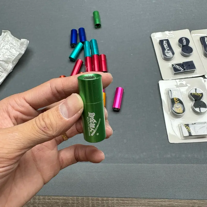 Gậy Bida Xăm Đầu Tẩy Cất Tẩy Bo Đầu Tẩy Nhỏ Gọn Dễ Cất 8