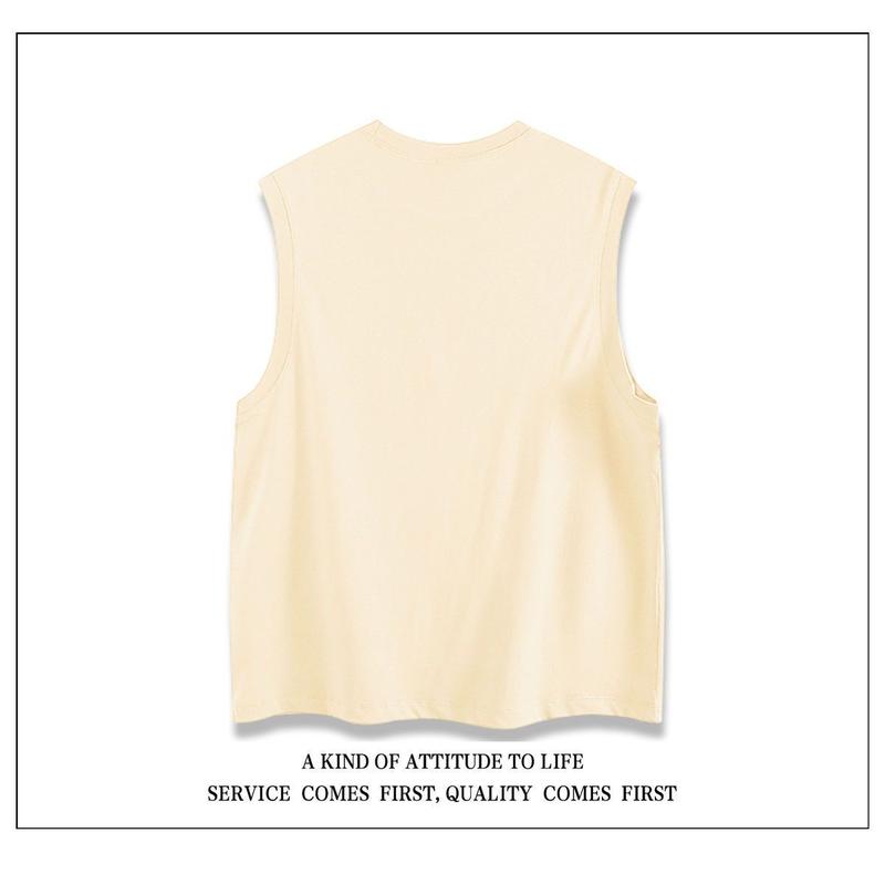 Product Introduction of Áo Ghi Lê Hiphop, Thương Hiệu Thời Trang Mỹ Nặng, Dành Cho Nam Giới, Phong Cách Đường Phố Cao Cấp, Dáng Rộng Rãi Và Thường Ngày, Áo Phông Không Tay Áo, Thích Hợp Cho Mùa Hè, 12 Tuổi, Năm 2025 Menswear Thun Cổ Tròn 18
